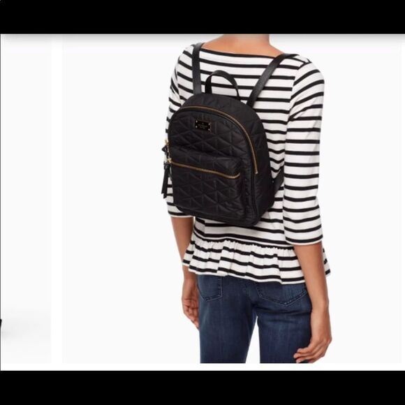 Kate Spade Quilted Backpack NWT - Picture 2 of 8